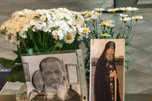 Minnehøytidelighet til ære for den gamle skiarhimandriten Iona Ignatenko.
