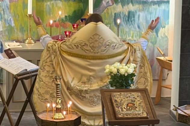 I dag ble det holdt en liturgi.