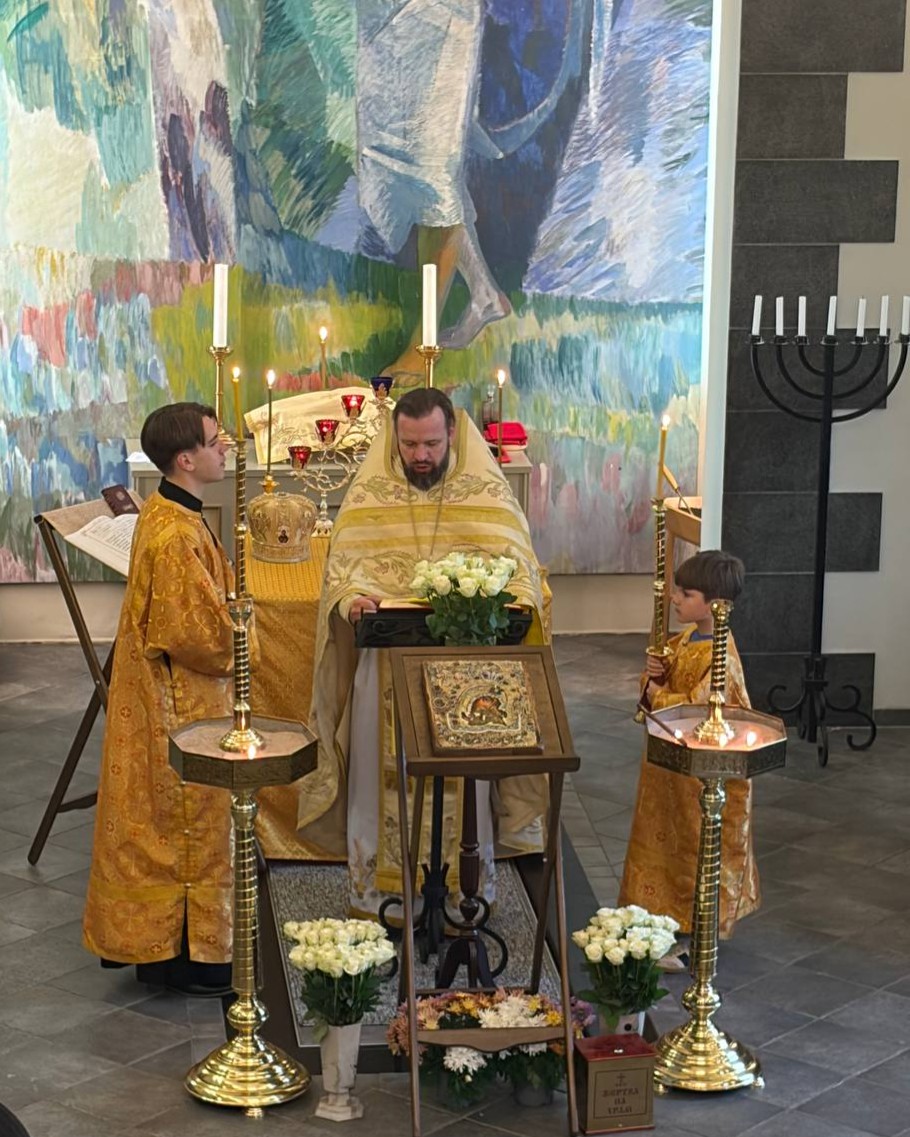 I dag ble det holdt en liturgi. - 1