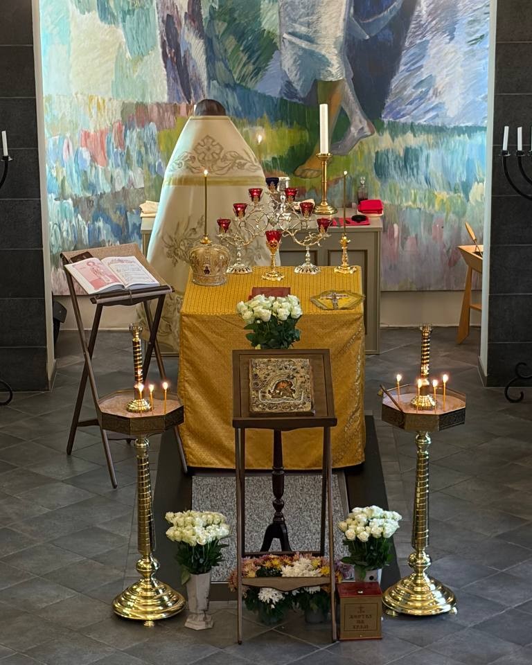 I dag ble det holdt en liturgi. - 2