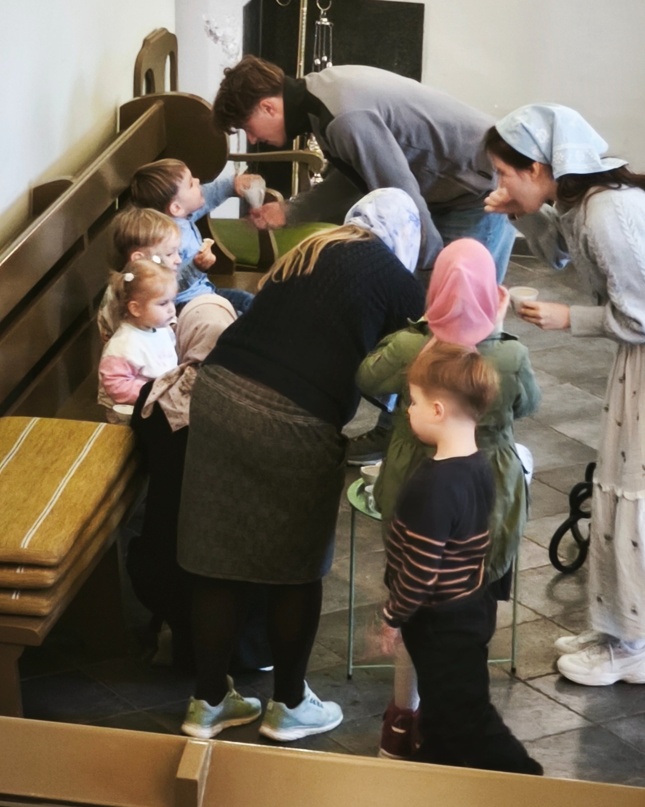 I dag feirer vi kirkens høytid til ære for Den hellige Jomfru Marias beskyttelse! Søndagsliturgien holdes sammen med høytiden for Den hellige Jomfru Marias beskyttelse. - 7